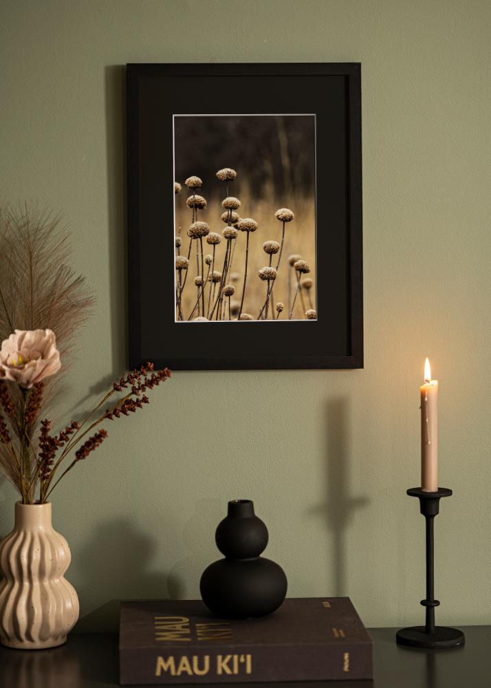 Rama Selection Czarny 13x18 cm - Passe-patrout Czarny 9x12 cm