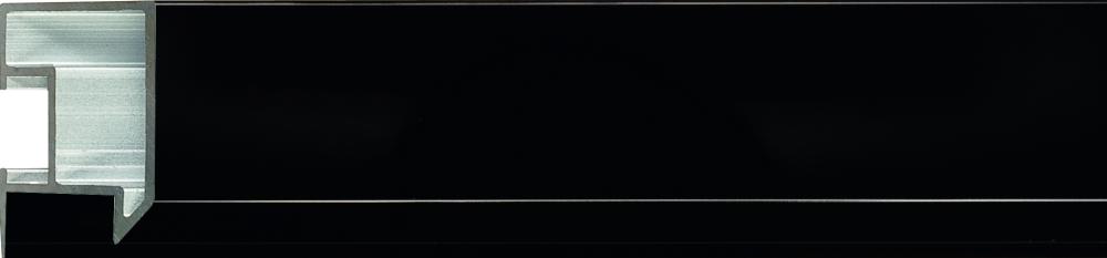 Rama Åsarna Czarny Połysk - Dowolny Rozmiar