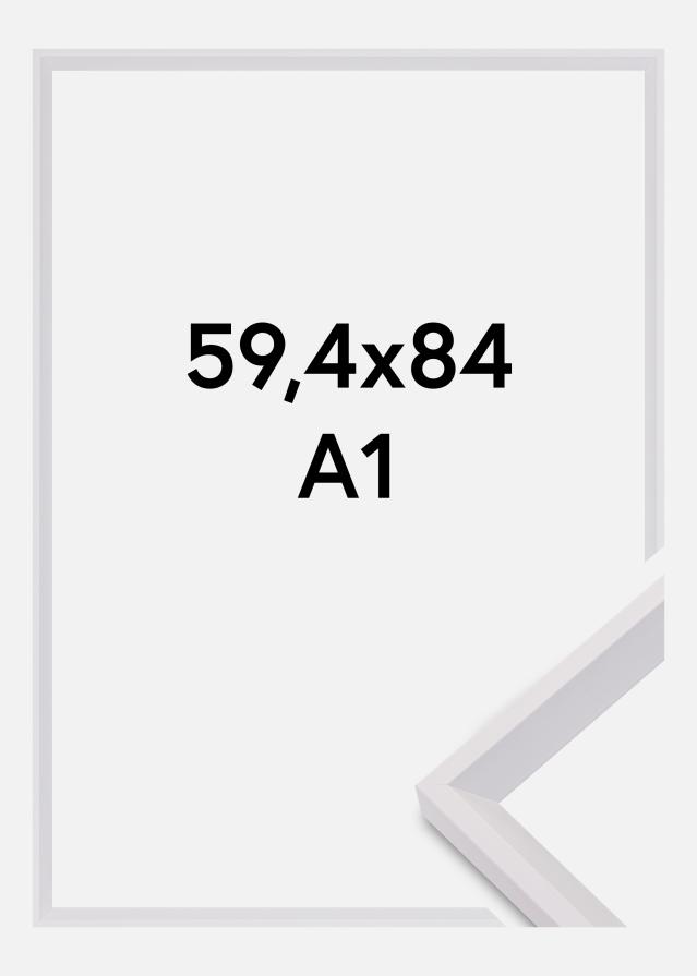 Rama Globe Szkło akrylowe Biały 59,4x84,1 cm (A1)