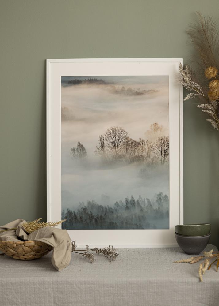 Rama Kaspar Biały 50x70 cm - Passe-patrout Biały 16x24 inches