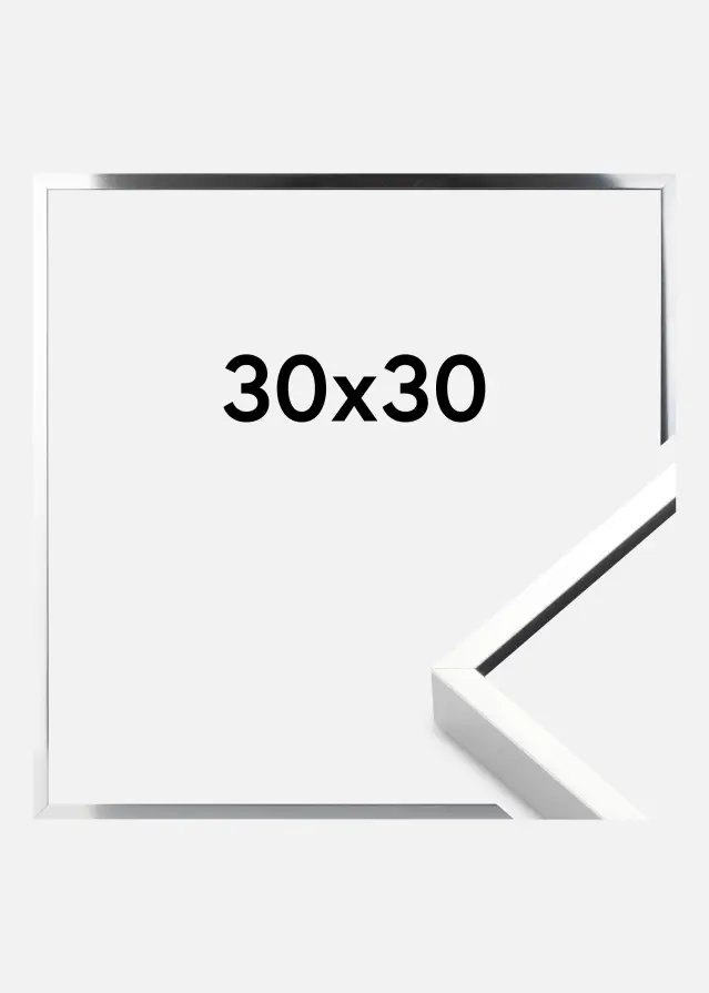 Rama Nielsen Premium Alpha Srebrny Połysk 30x30 cm