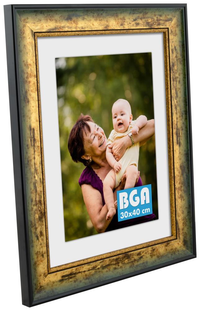 Rama Roxen Złoty Różnobarwny - Dowolny rozmiar