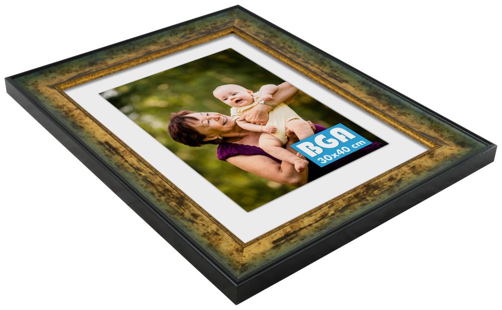 Rama Roxen Złoty Różnobarwny - Dowolny rozmiar