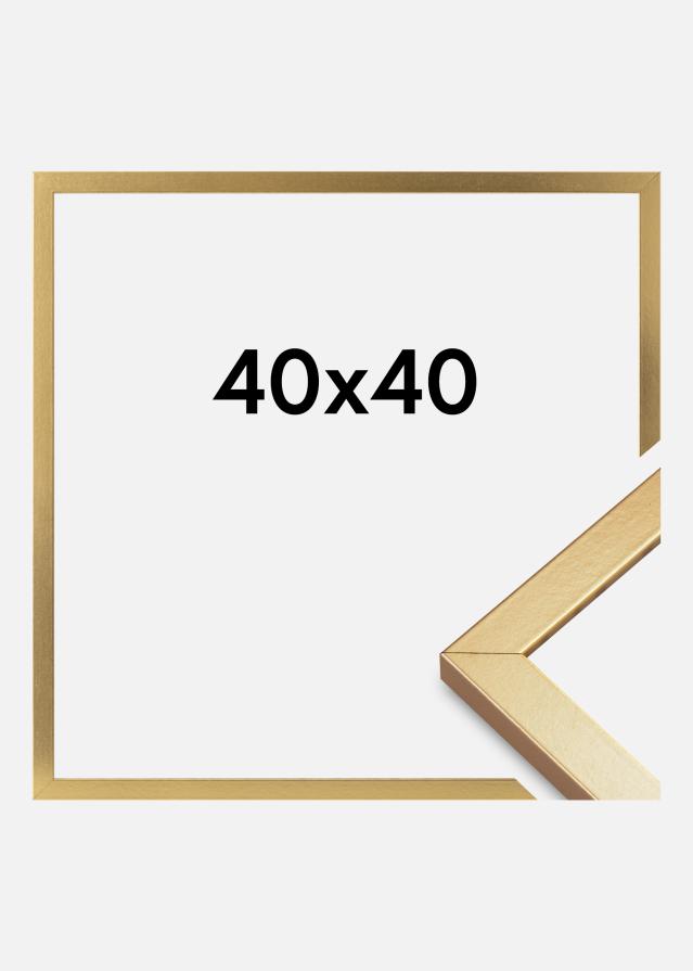 Rama Minerva Szkło akrylowe Złoty 40x40 cm