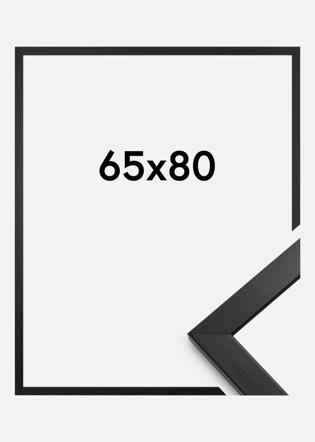 Rama Stylowy Szkło akrylowe Czarny 65x80 cm