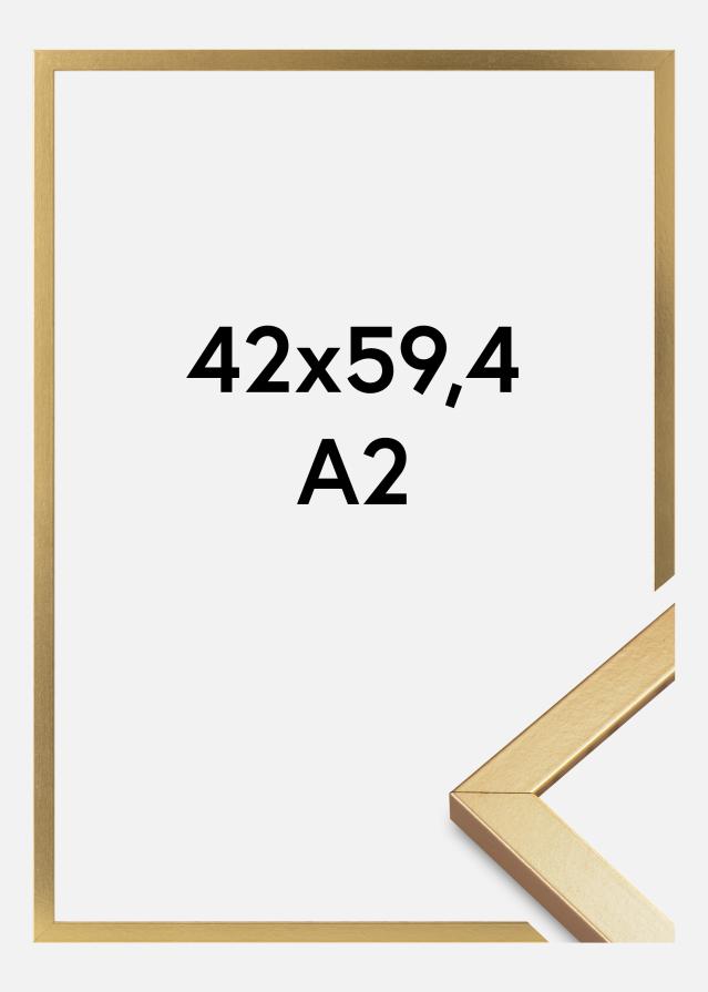 Rama Minerva Szkło akrylowe Złoty 42x59,4 cm (A2)