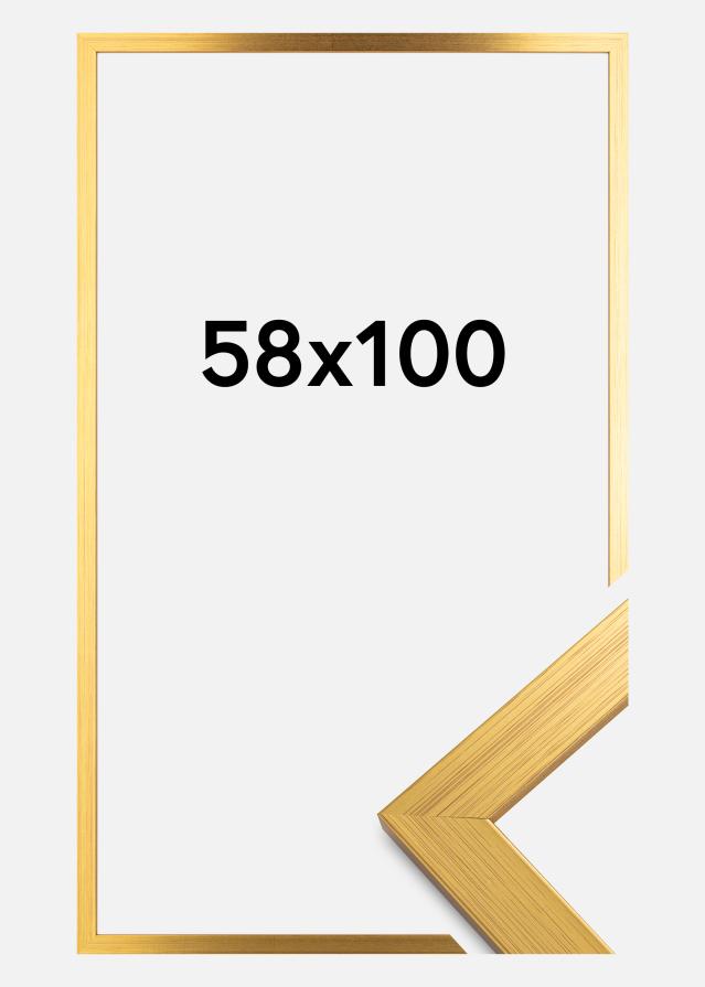 Rama Gold Wood 58x100 cm