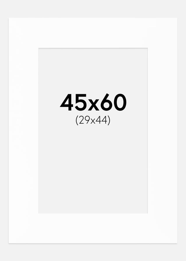 Passe-patrout Canson Biały Biały środek 45x60 cm (29x44)