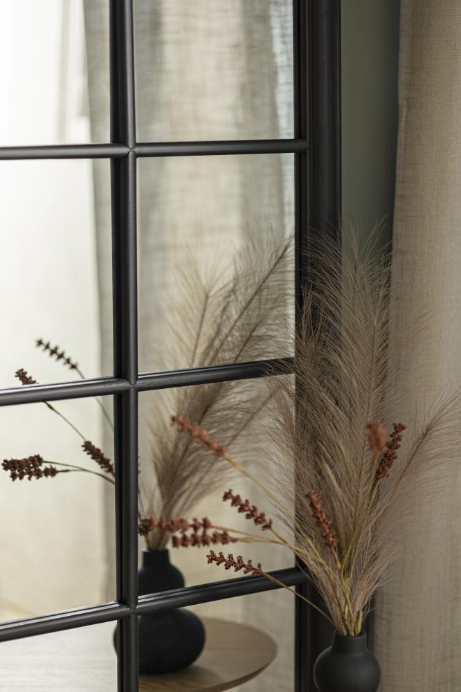 Lustro Window wysoki Dome Czarny 103x180 cm