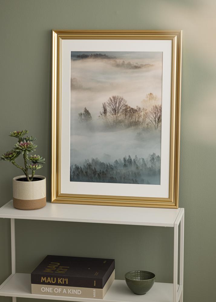 Rama Charleston Złoty 15x20 cm