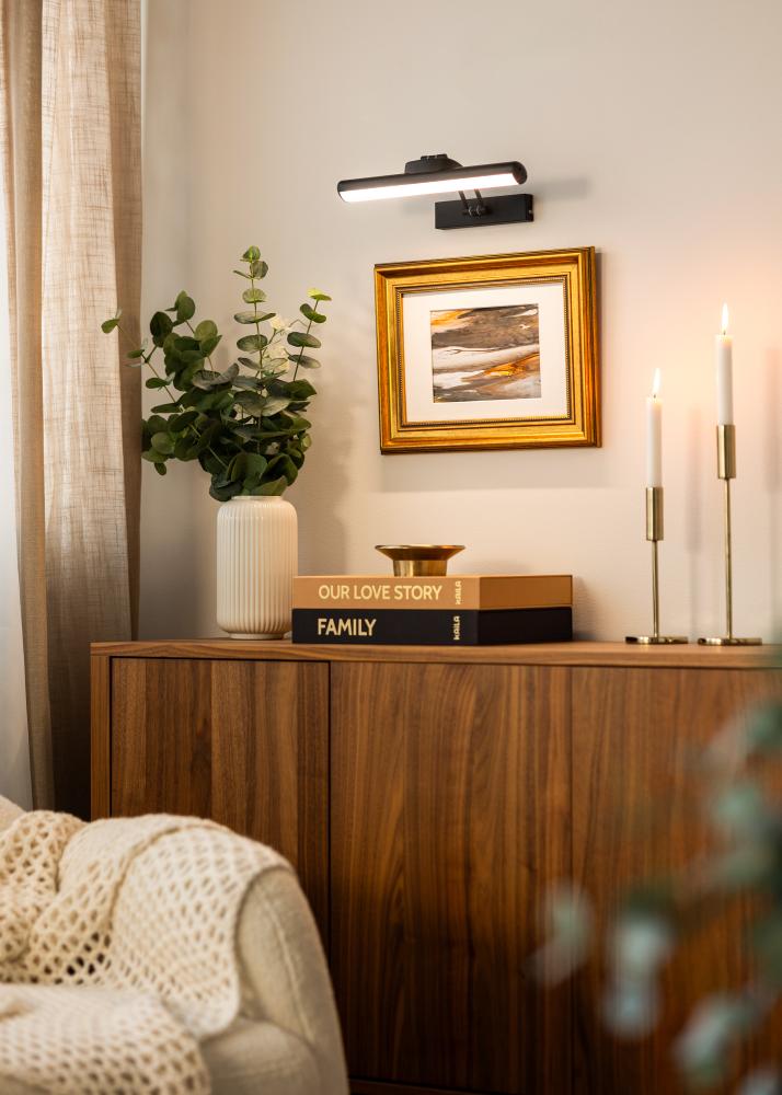 KAILA Gleam Oświetlenie Obrazów na Baterie 32 cm - Czarny