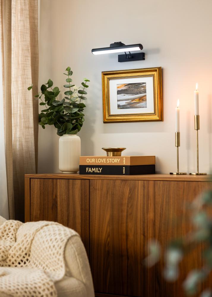 KAILA Gleam Oświetlenie Obrazów na Baterie 32 cm - Czarny