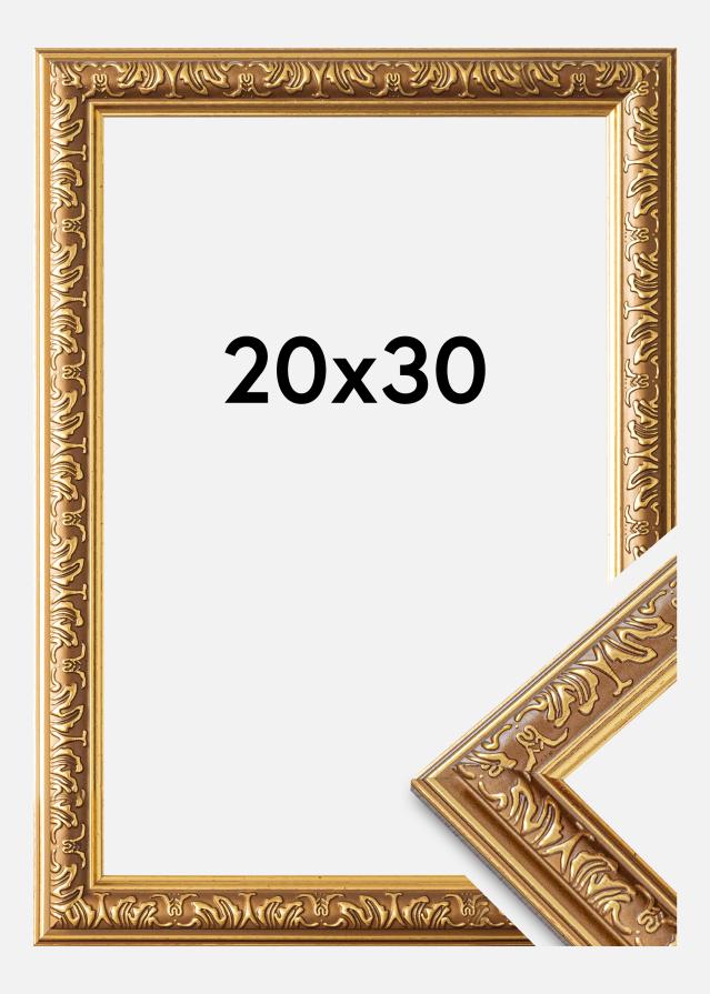 Rama Swirl Szkło akrylowe Złoty 20x30 cm