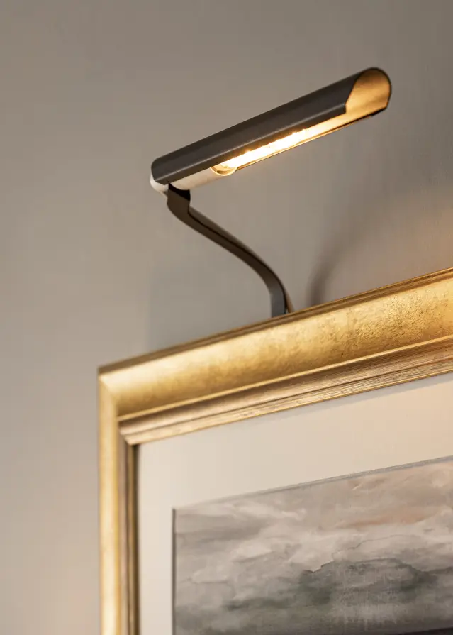 Eklunds Uno 1 oświetlenie obrazu - Czarny