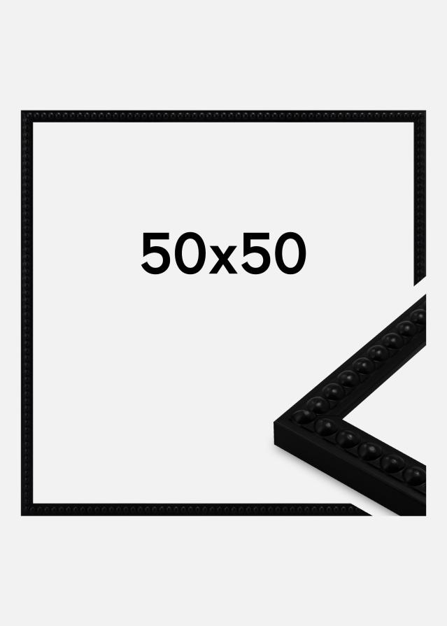 Rama Perla Szkło akrylowe Czarny 50x50 cm