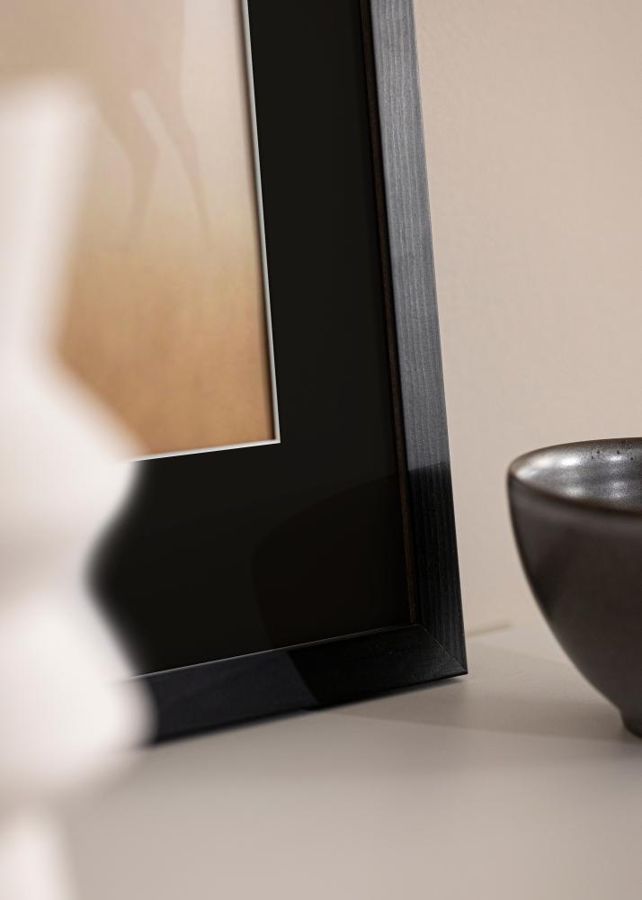 Rama Stylowy Czarny 20x30 cm - Passe-patrout Czarny 15x21 cm (A5)