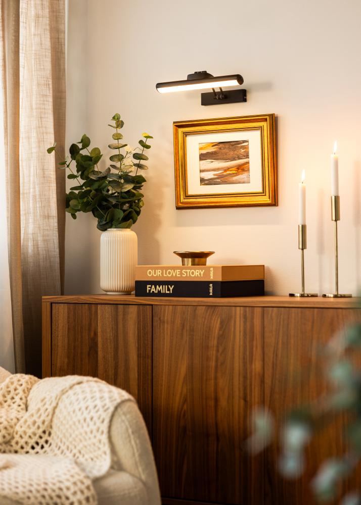 KAILA Gleam Oświetlenie Obrazów na Baterie 32 cm - Czarny