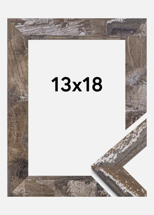 Rama Superb Brązowy drzewny 13x18 cm