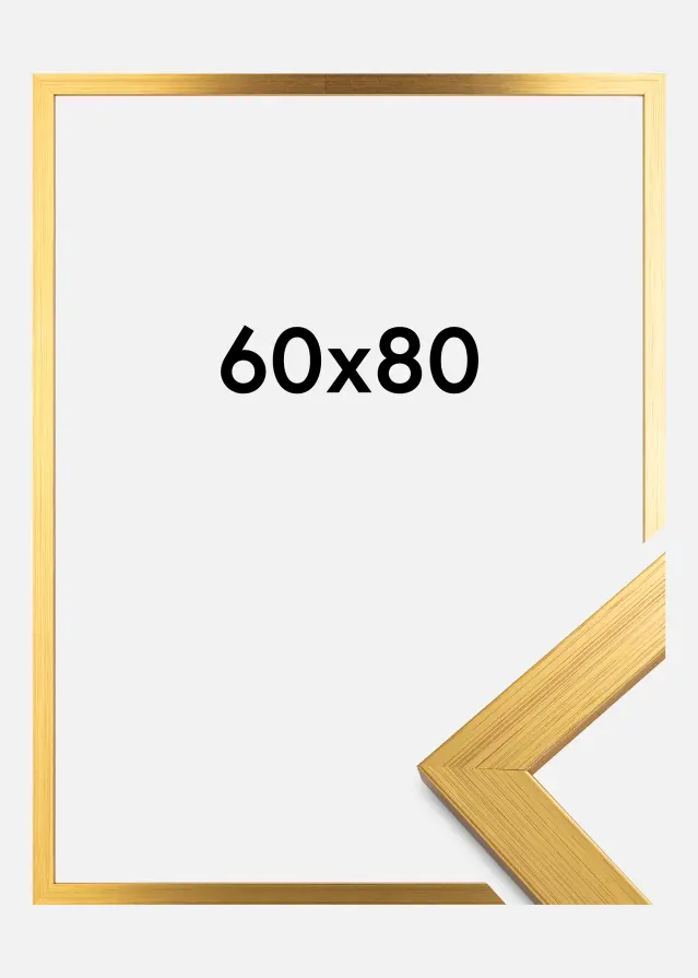 Rama Gold Wood Szkło akrylowe 60x80 cm