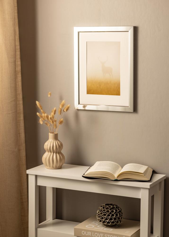 Rama Åsarna Błyszczący Srebrny - Dowolny rozmiar