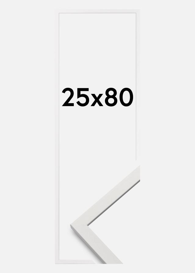 Rama Edsbyn Szkło akrylowe Biały 25x80 cm