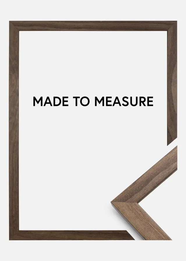 Rama Stylowy Orzech - Dowolny rozmiar