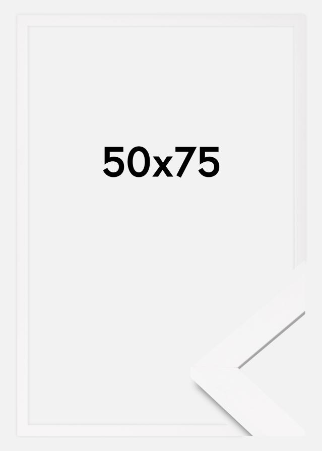 Rama BGA Classic Szkło akrylowe Biały 50x75 cm