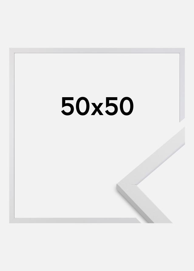 Rama Trendy Szkło akrylowe Biały 50x50 cm