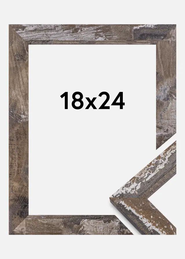 Rama Superb Brązowy drzewny 18x24 cm