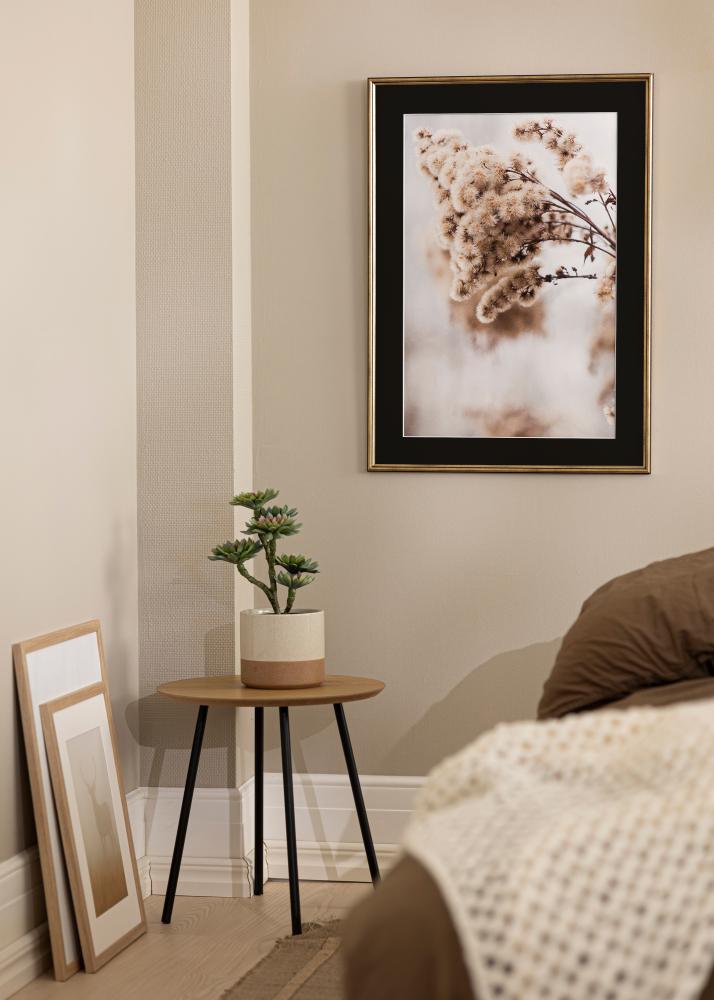 Rama Horndal Złoty 35x50 cm - Passe-patrout Czarny 30x35 cm