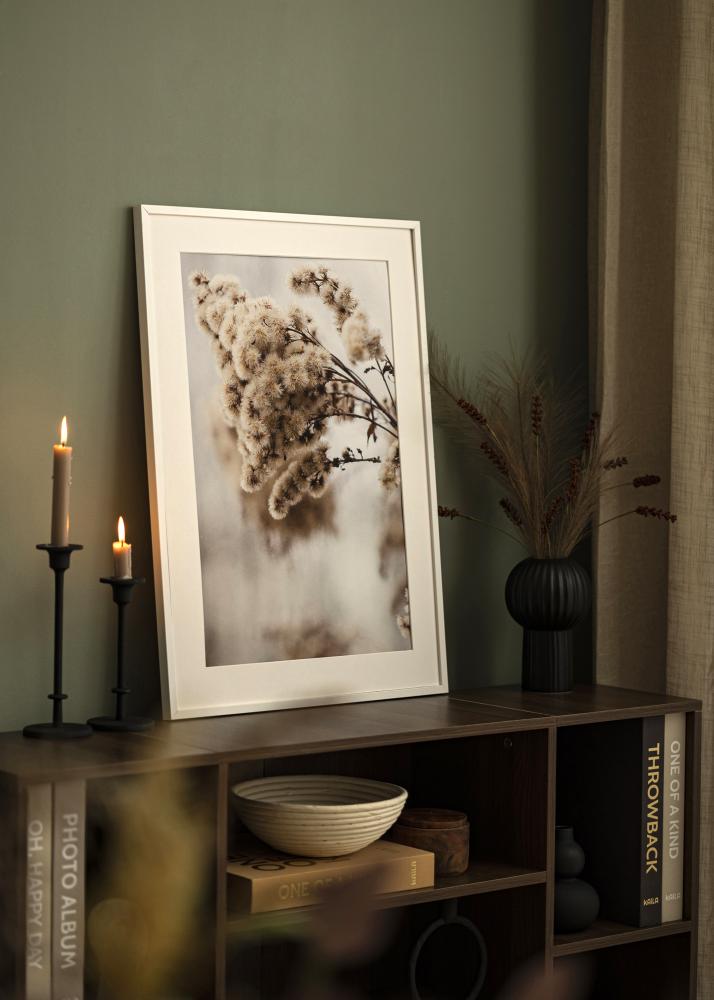 Rama E-Line Szkło akrylowe Biały 70x100 cm