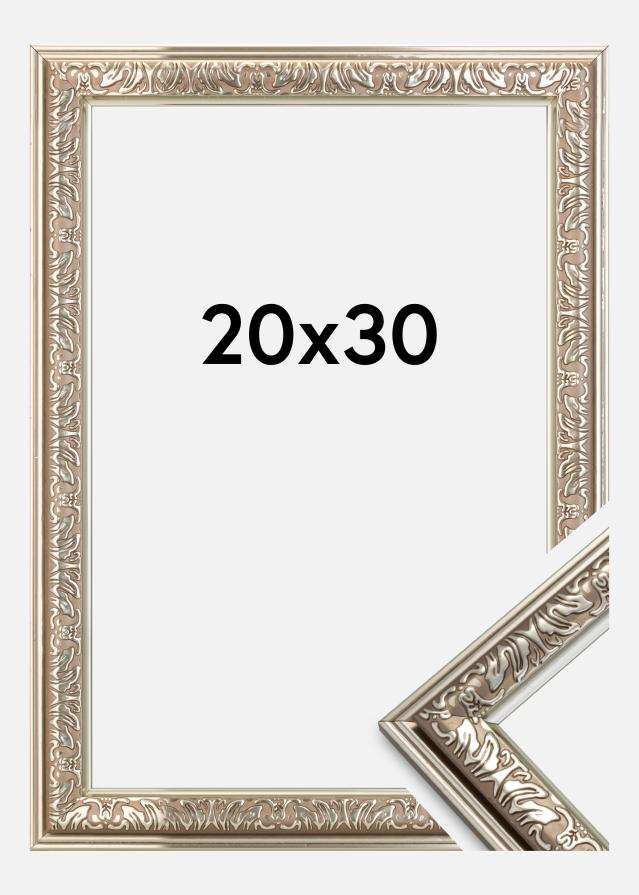 Rama Nostalgia Srebrny 20x30 cm