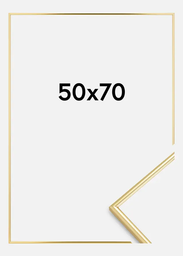 Rama Can-Can Złoty 50x70 cm