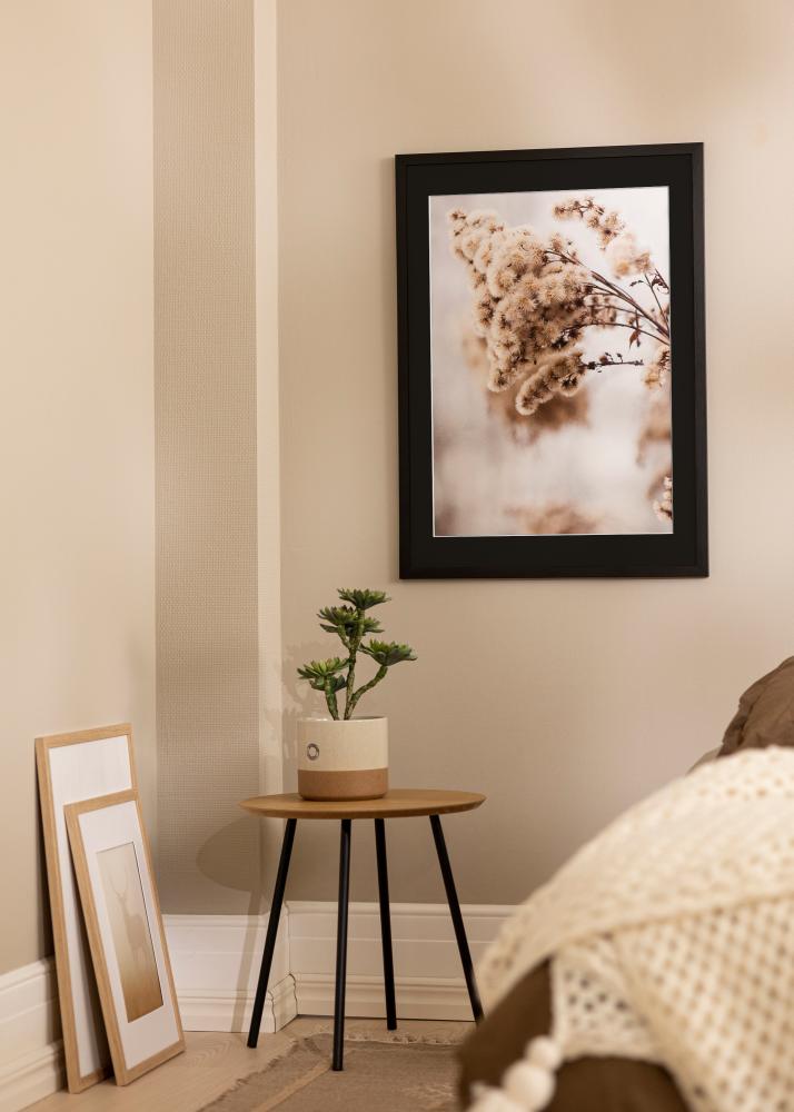 Rama Stylowy Czarny 20x30 cm - Passe-patrout Czarny 15x21 cm (A5)