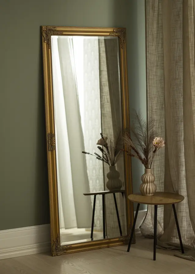 Lustro Bologna Złoty 70x160 cm