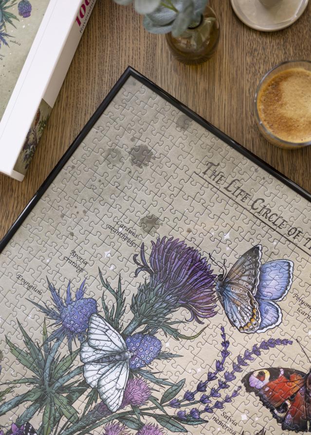 Rama do puzzli Czarny 70x100 cm