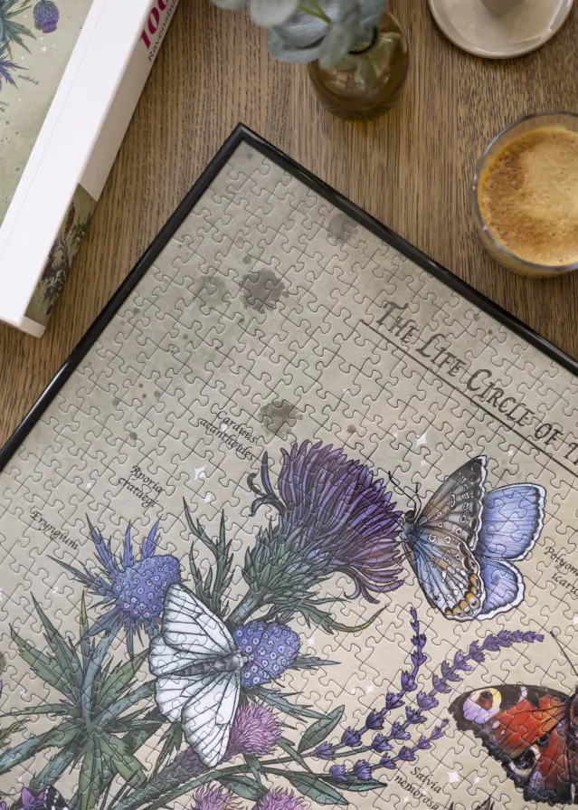 Rama do puzzli Czarny 50x66,5 cm