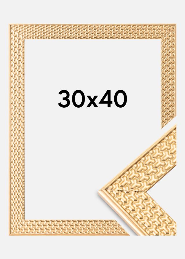 Rama Grace Szkło akrylowe Złoty 30x40 cm