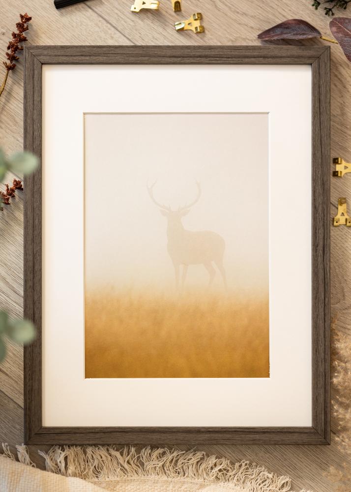 Rama Hermes Szkło akrylowe Grey Oak 50x65 cm