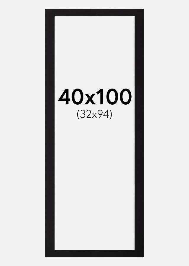 Passe-patrout Canson Czarny Biały środek 40x100 cm (32x94)