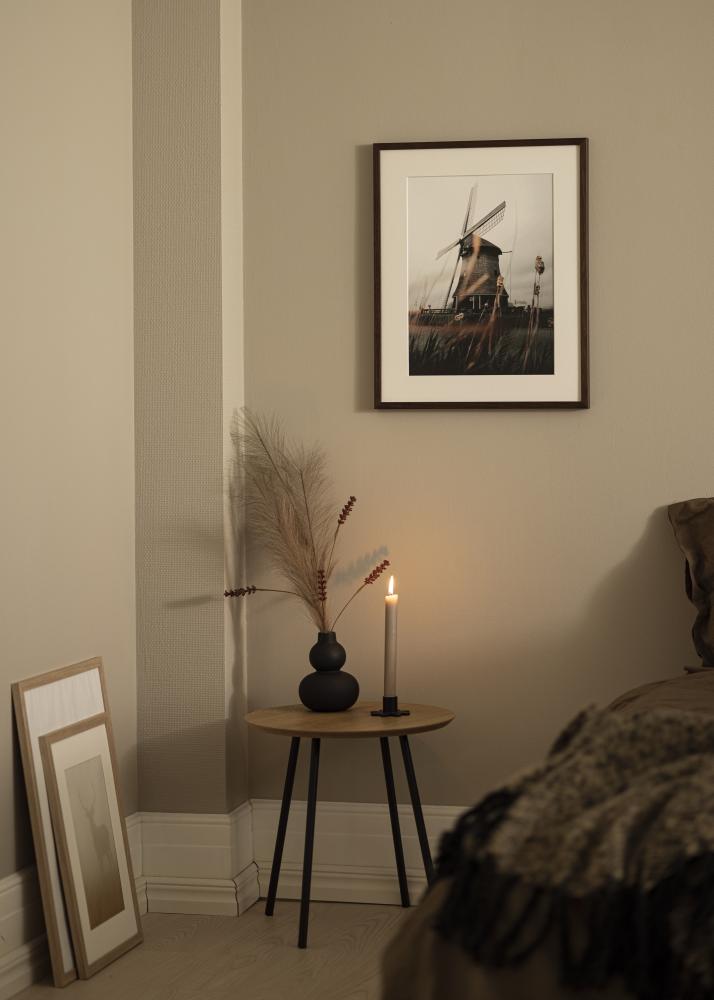 Rama E-Line Szkło akrylowe Orzech 50x50 cm