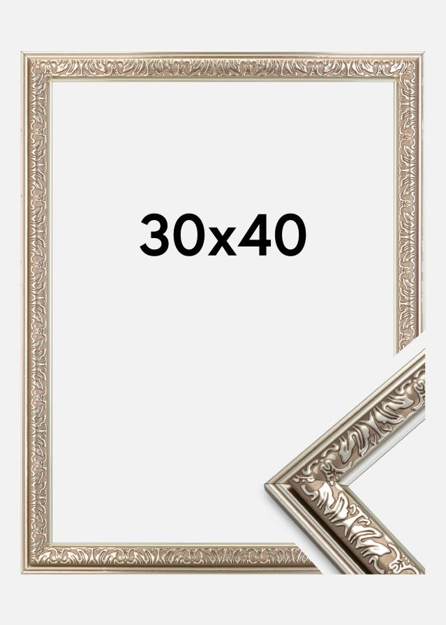 Rama Nostalgia Srebrny 30x40 cm
