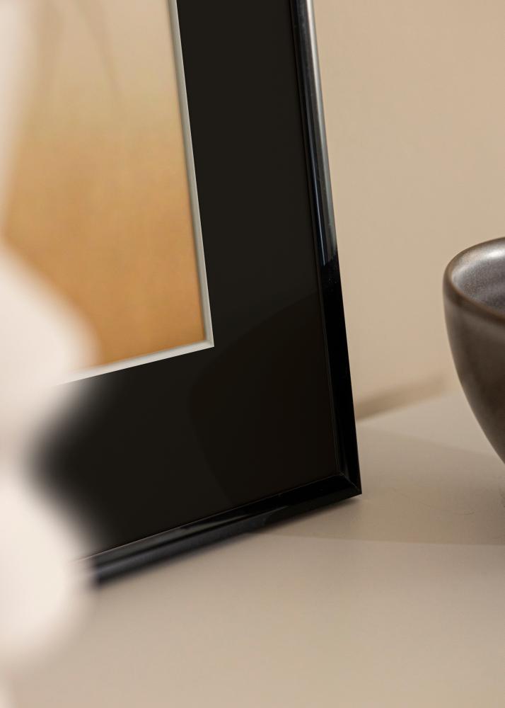 Rama New Lifestyle Czarny 50x70 cm - Passe-patrout Czarny 16x24 inches