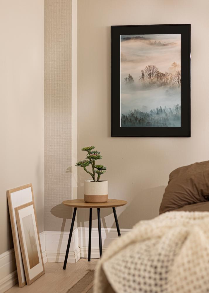 Rama New Lifestyle Czarny 50x70 cm - Passe-patrout Czarny 16x24 inches