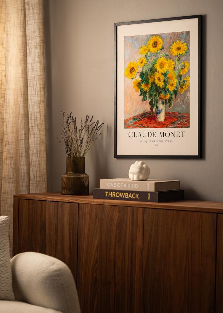 Rama Modern Szkło akrylowe Czarny 40x60 cm