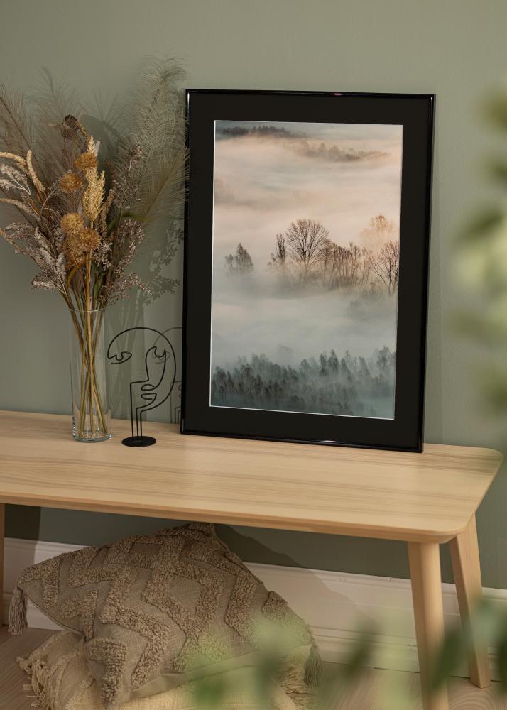 Rama New Lifestyle Czarny 50x70 cm - Passe-patrout Czarny 16x24 inches