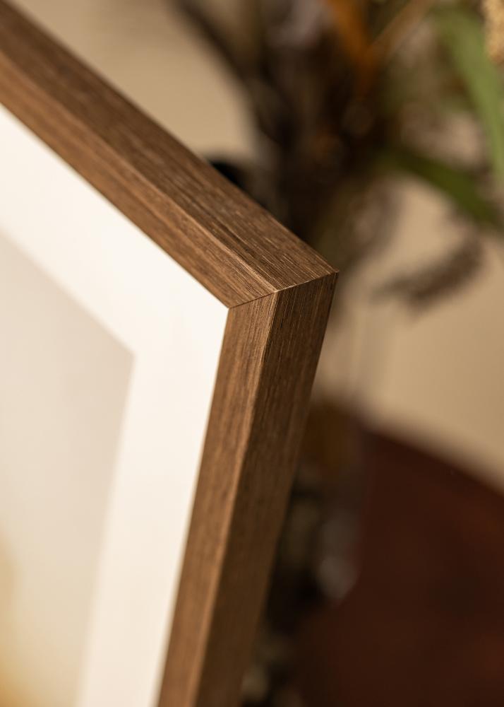 Rama Hermes Szkło akrylowe Orzech 50x65 cm