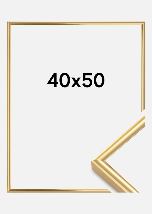 Rama Victoria Szkło akrylowe Złoty 40x50 cm