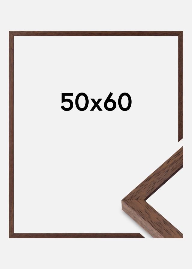Rama Ares Szkło akrylowe Drewno tekowe 50x60 cm