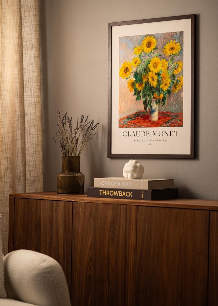 Rama Deco Szkło akrylowe Orzech 60x60 cm